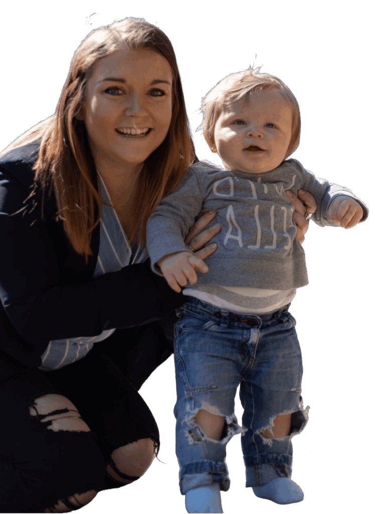 Lauren Bonk CEO mom business coach professional headshot